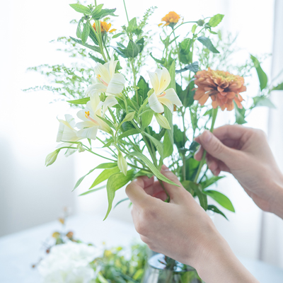 ドライフラワーのこだわりポイント